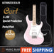 Cort G-200 Special Production Electric Guitar with Bag - Pastel Pink - Music Bliss Malaysia