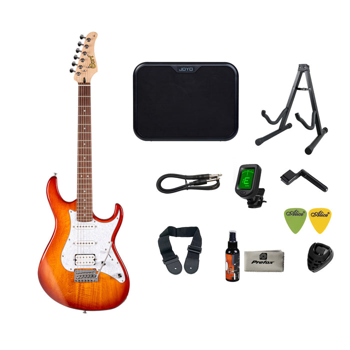 Cort G250 Electric Guitar with Bag - Tobacco Burst