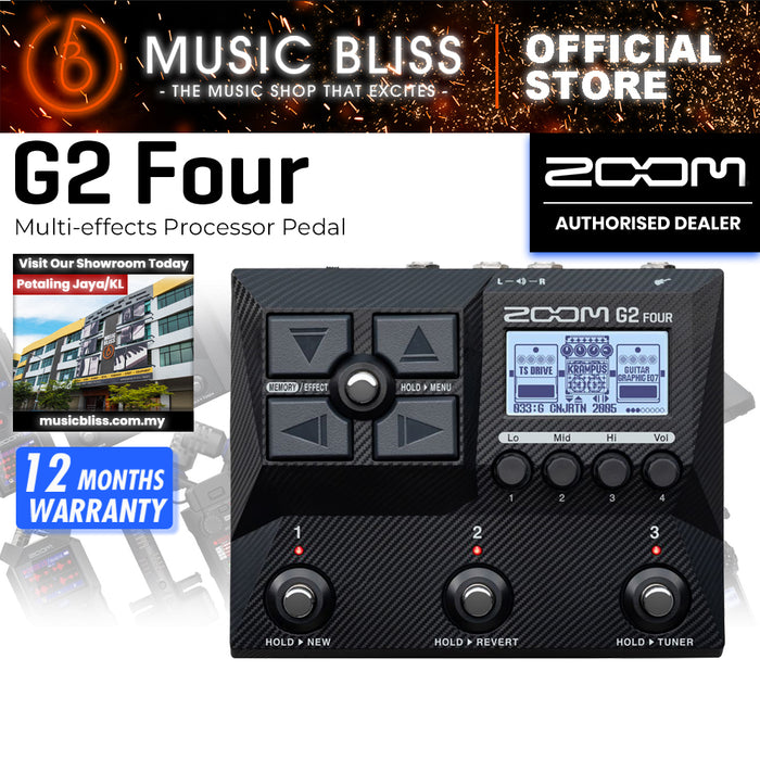 Zoom G2 Four Multi-effects Processor Pedal