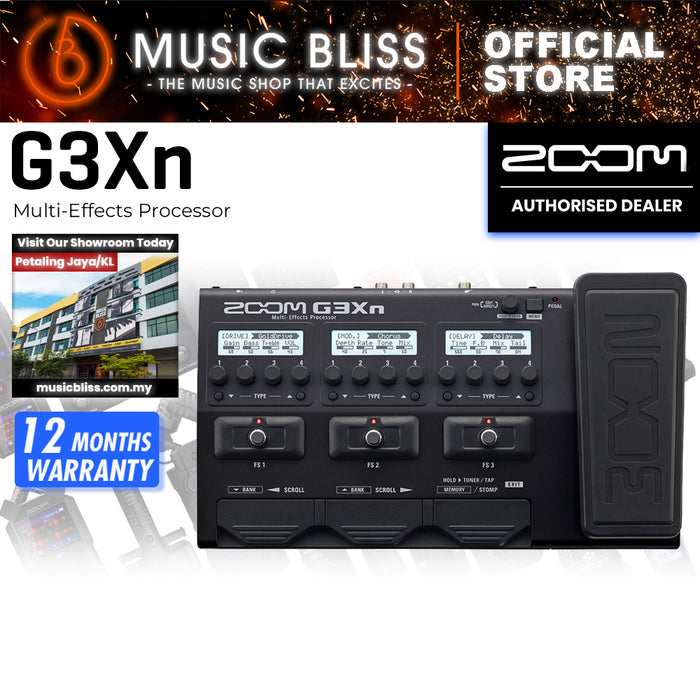 Zoom G3Xn Multi-Effects Processor with 0% Instalment