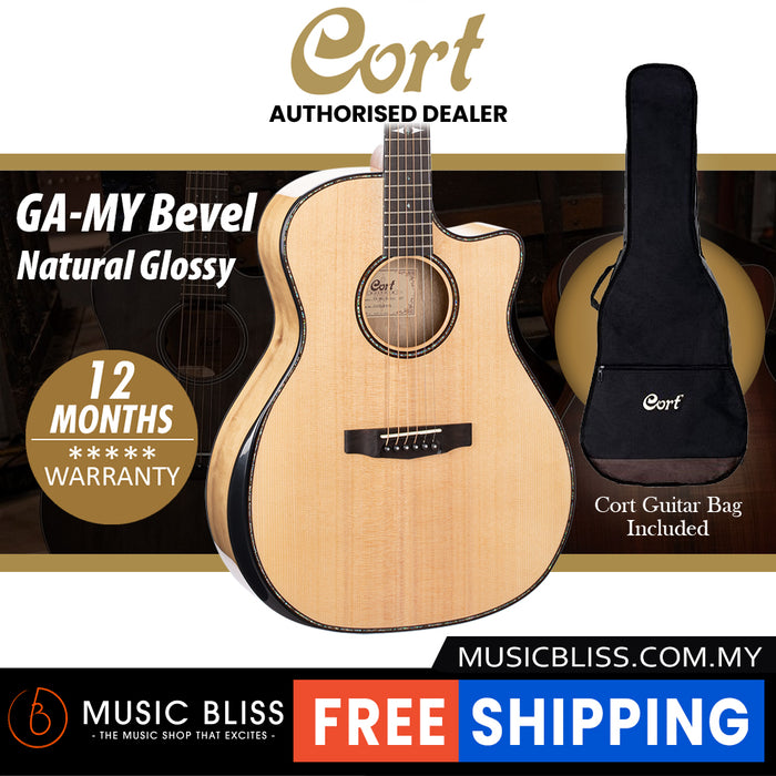 Cort GA-MY Bevel Acoustic Guitar with Bag