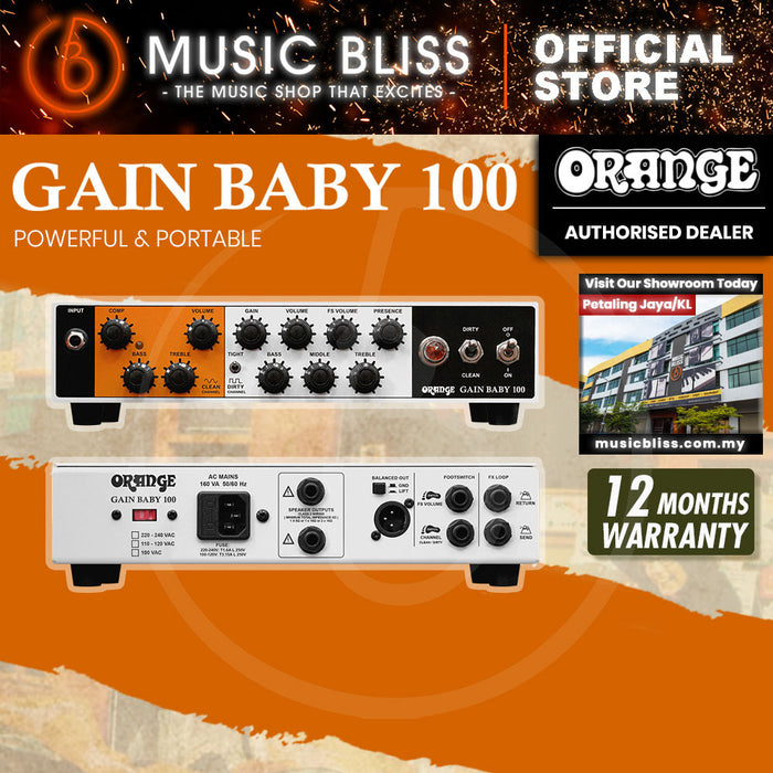 Orange Gain Baby 100-watt Amplifier Head
