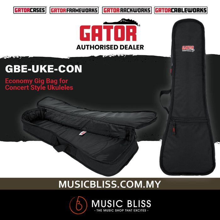 Gator GBE-UKE-CON Concert Ukulele Gig Bag