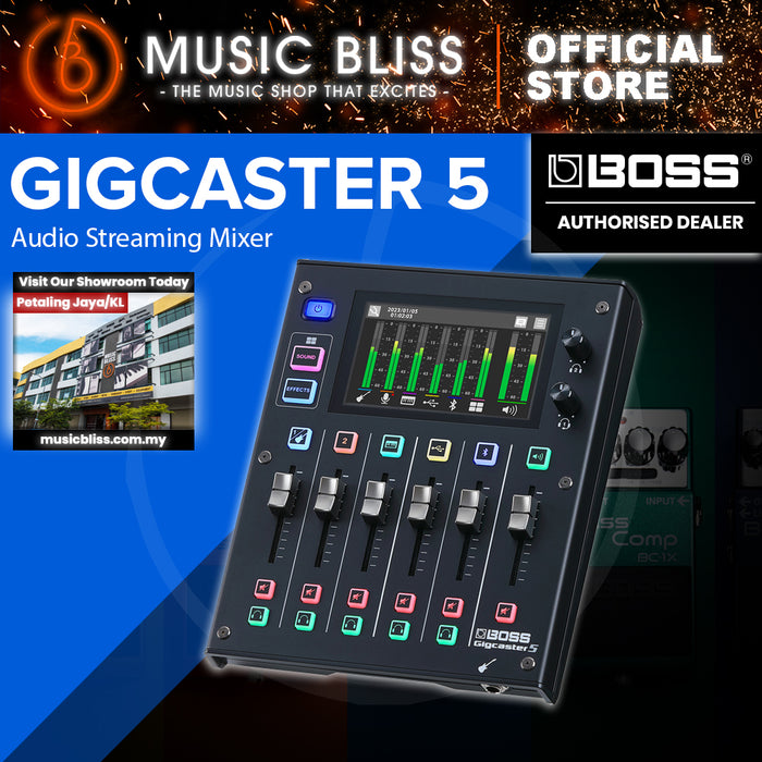 Boss Gigcaster 5 Streaming Mixer