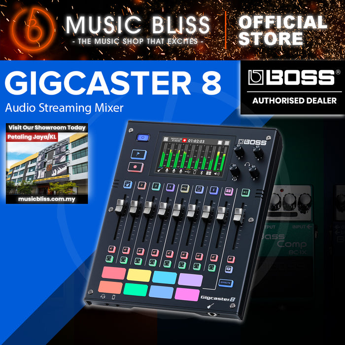 Boss Gigcaster 8 Streaming Mixer