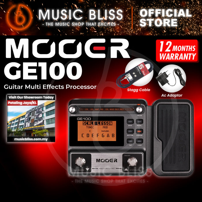 Mooer GE100 Guitar Multi-Effects Pedal