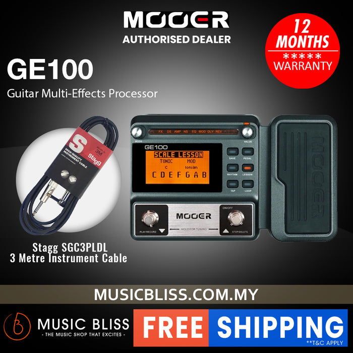 Mooer GE100 Guitar Multi-Effects Pedal