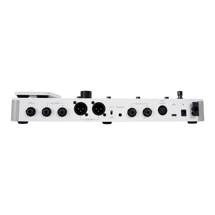 Mooer GE1000 Guitar Amp Modelling and Multi Effects Pedal with Touch Screen - White