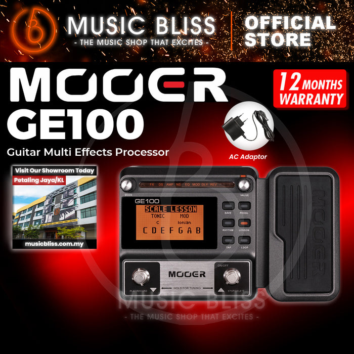 Mooer GE100 Guitar Multi-Effects Pedal