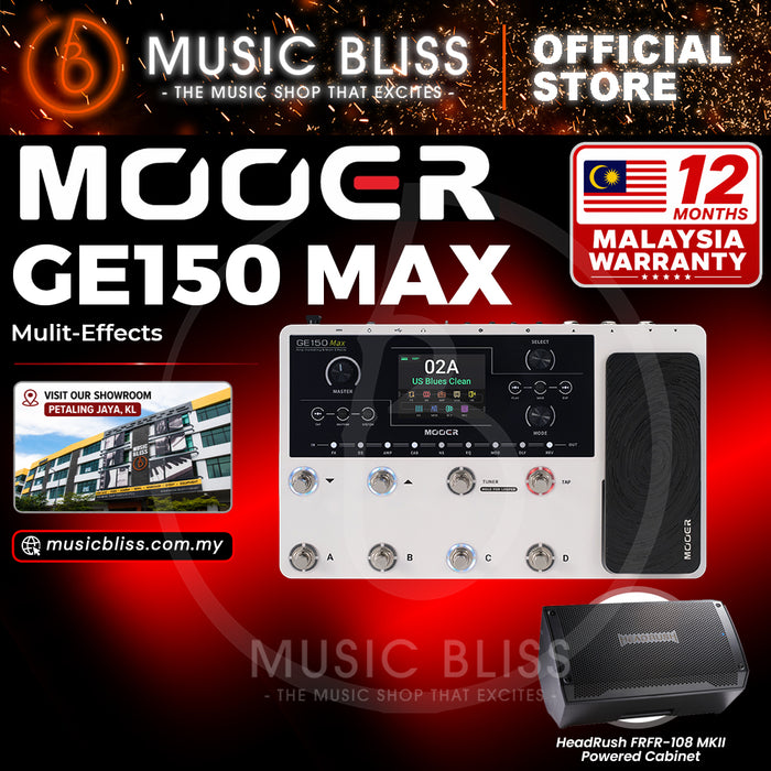 Mooer GE150 Max Multi Effect Processor
