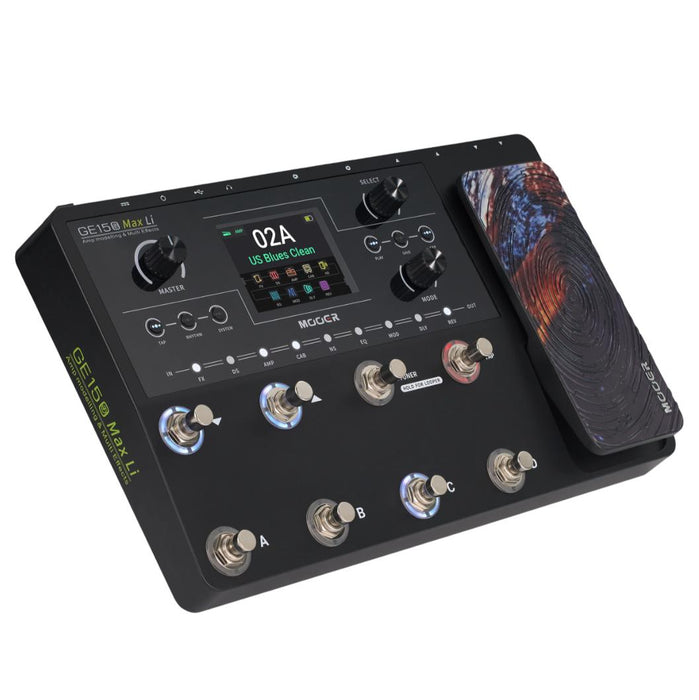 Mooer GE150 Max Li Multi Effect Processor with Lithium Battery
