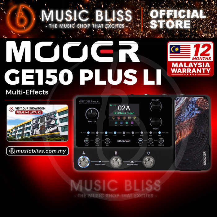 Mooer GE150 Plus Li Multi-Effects Pedal