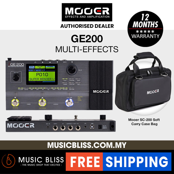 Mooer GE200 Multi Effects Pedal