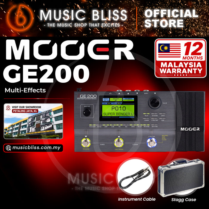 Mooer GE200 Multi Effects Pedal