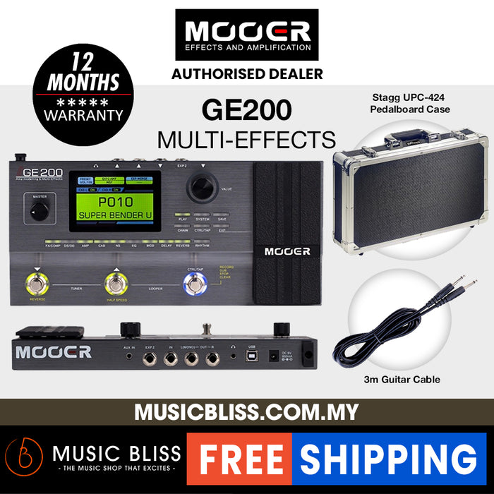 Mooer GE200 Multi Effects Pedal