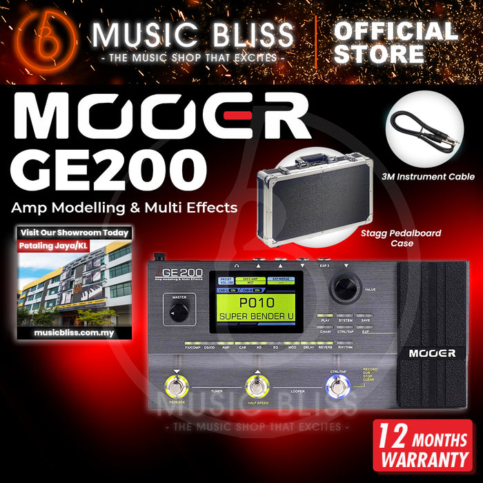 Mooer GE200 Multi Effects Pedal