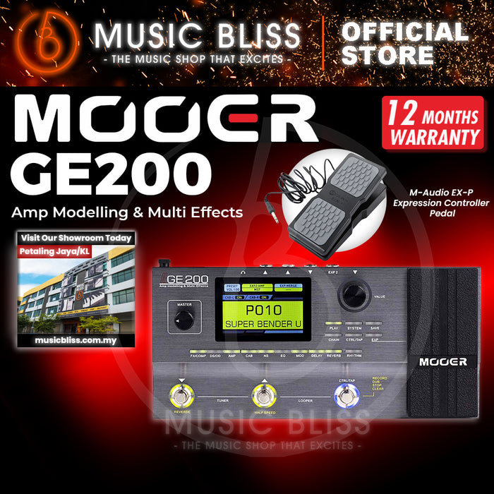 Mooer GE200 Multi Effects Pedal