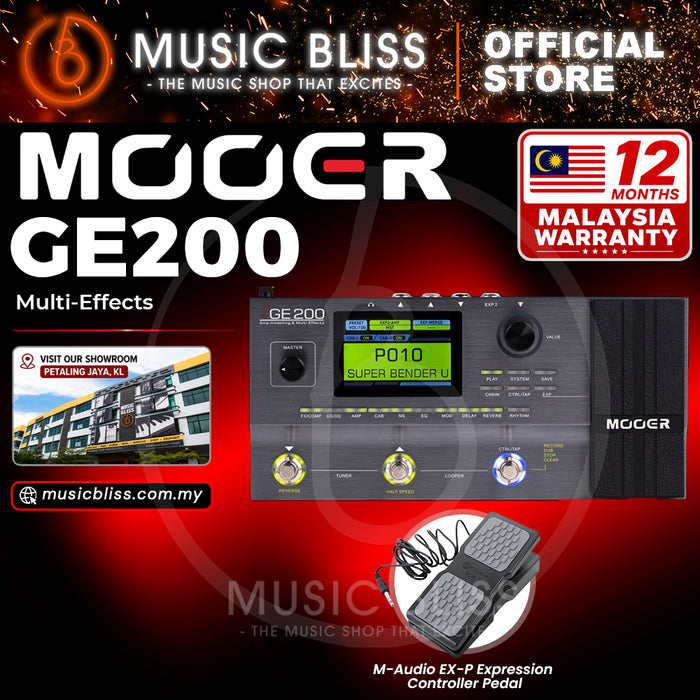 Mooer GE200 Multi Effects Pedal