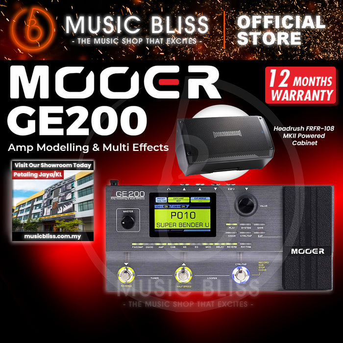 Mooer GE200 Multi Effects Pedal