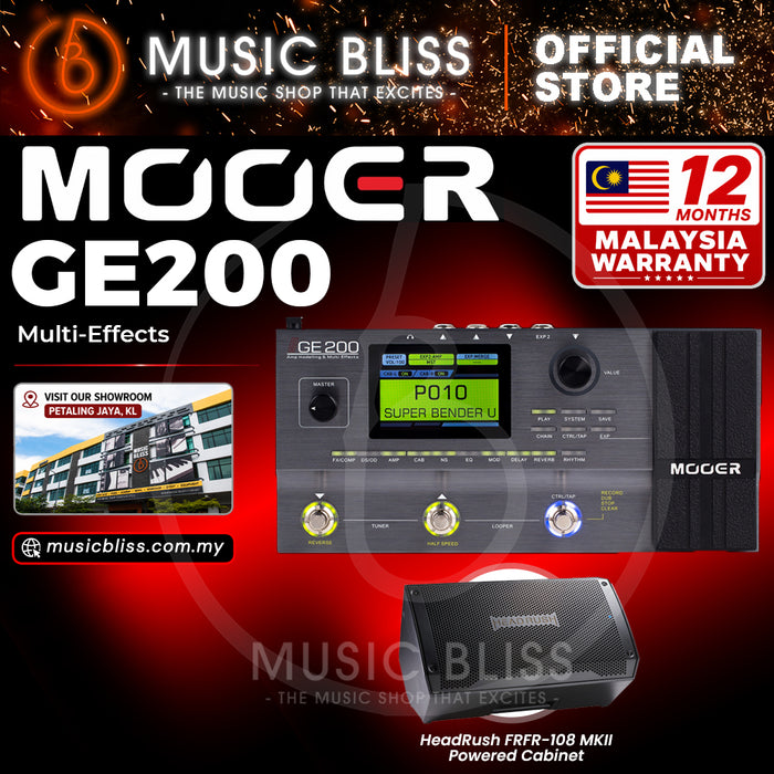 Mooer GE200 Multi Effects Pedal