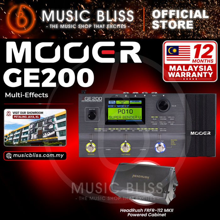 Mooer GE200 Multi Effects Pedal