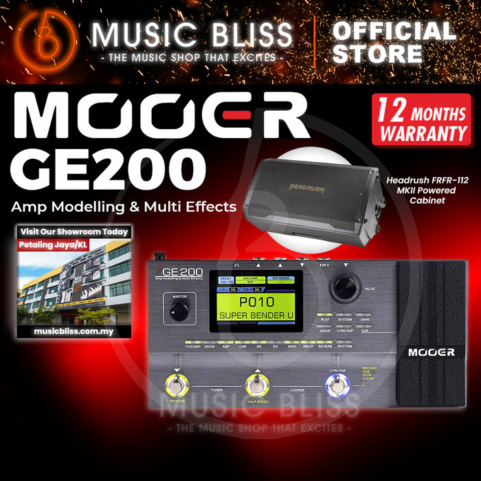 Mooer GE200 Multi Effects Pedal