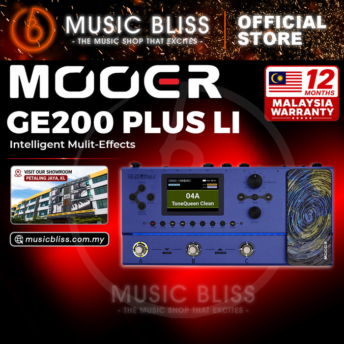Mooer GE200 Plus Li Intelligent Mulit-Effects