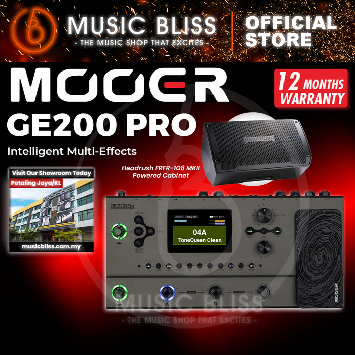 Mooer GE200 Pro Intelligent Multi Effects