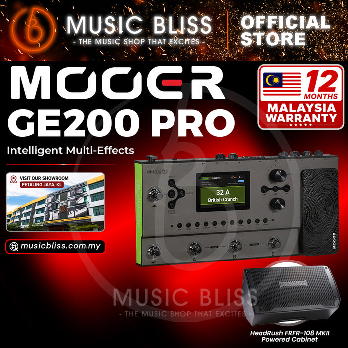 Mooer GE200 Pro Intelligent Multi Effects