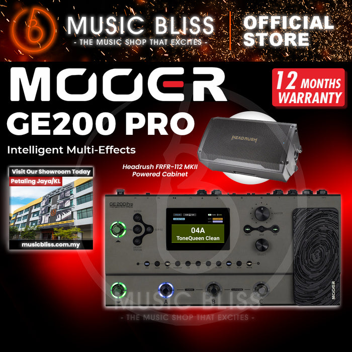 Mooer GE200 Pro Intelligent Multi Effects