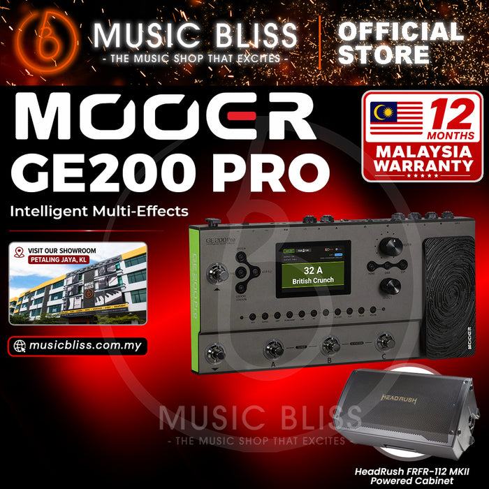 Mooer GE200 Pro Intelligent Multi Effects