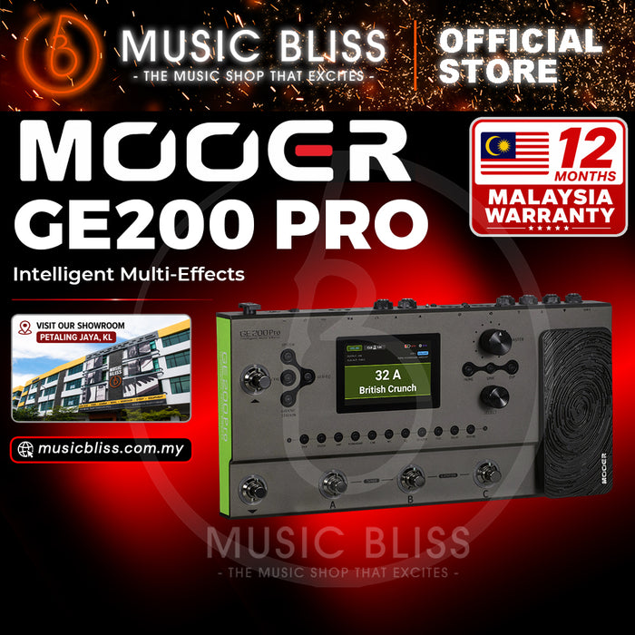 Mooer GE200 Pro Intelligent Multi Effects