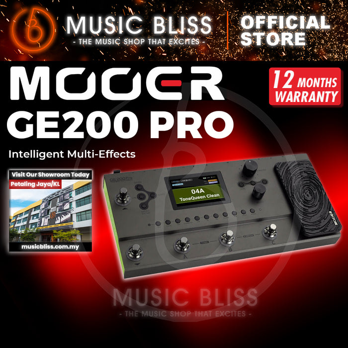 Mooer GE200 Pro Intelligent Multi Effects