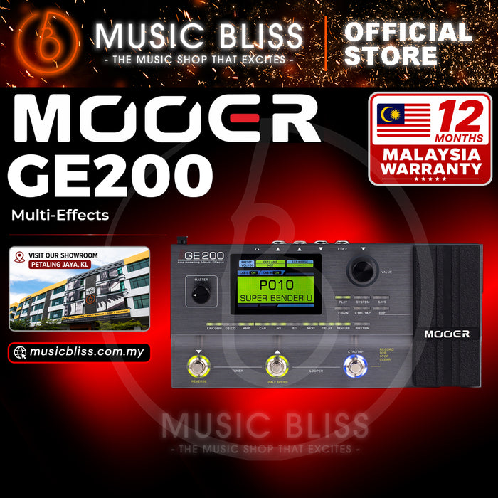 Mooer GE200 Multi Effects Pedal