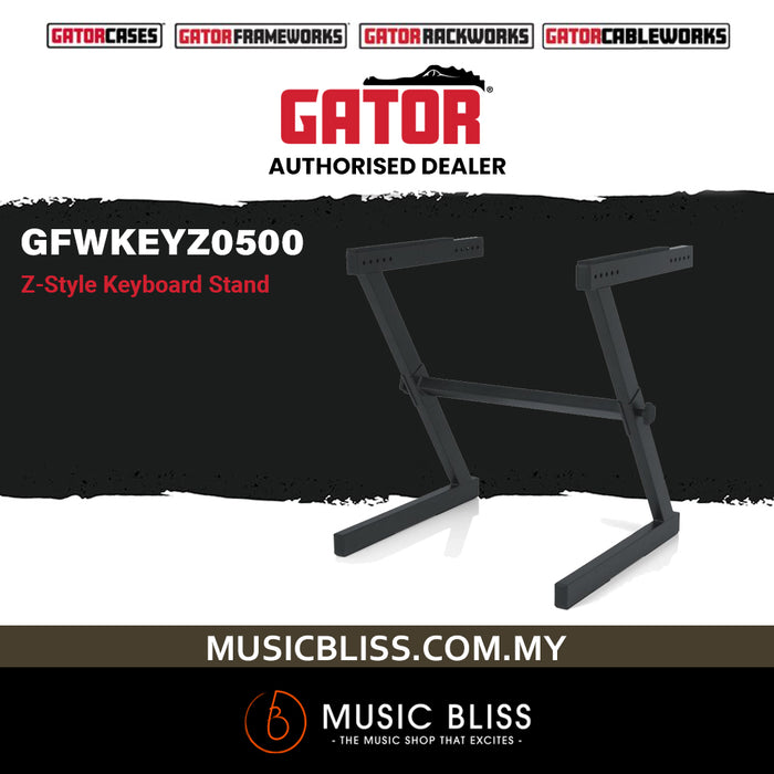 Gator Frameworks GFWKEYZ0500 Z-Style Keyboard Stand