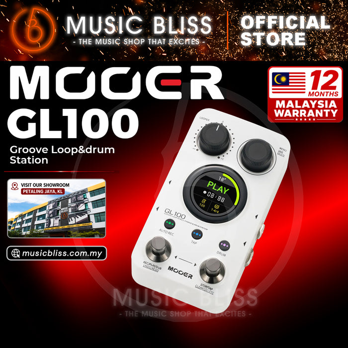 Mooer GL100 Groove Loop and Drum Station Pedal