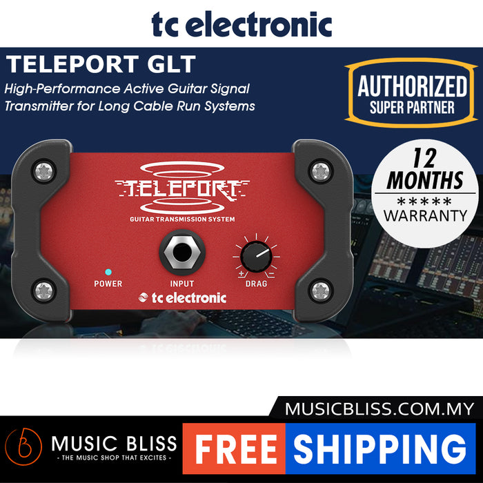 TC Electronic Teleport GLT Active Guitar Signal Transmitter