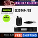 Shure GLXD14R+/93 Digital Wireless Rackmount Presenter System with WL93 Lavalier Microphone - Music Bliss Malaysia