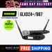 Shure GLXD24+/B87 Digital Wireless Handheld System with Beta 87A Capsule - Music Bliss Malaysia