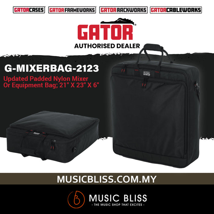 Gator G-MIXERBAG-2123 21x23 x 6 Durable Padded Mixer Bag