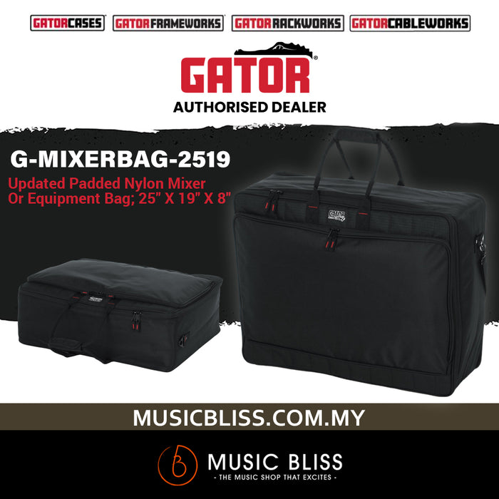 Gator G-MIXERBAG-2519 25x19 x 8 Durable Padded Mixer Bag