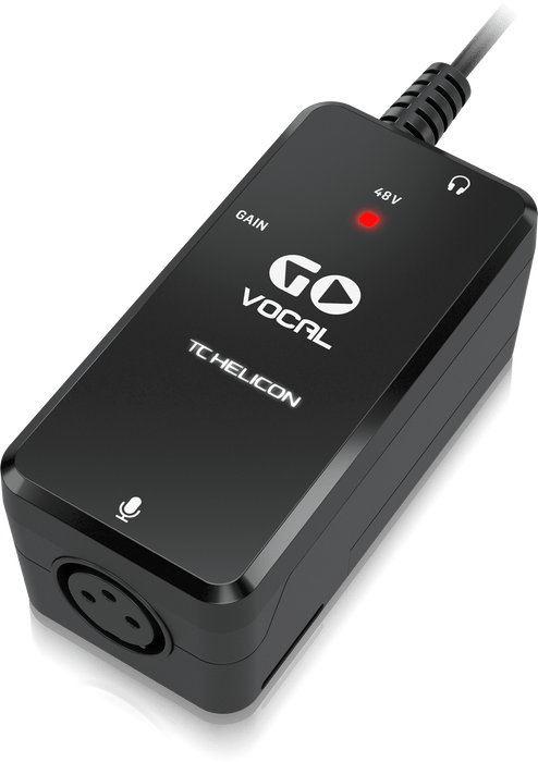 TC-Helicon GO VOCAL Microphone Preamp for Mobile Devices - Music Bliss Malaysia