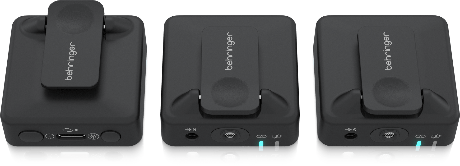 Behringer GO CAM WIRELESS 2 Digital Wireless Clip-On Microphone System for Content Creators