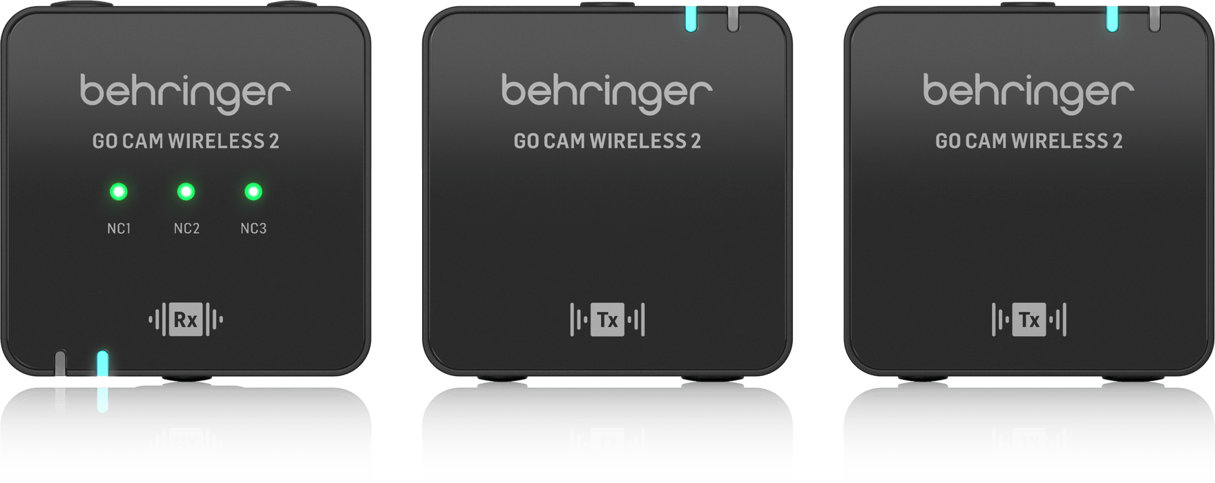 Behringer GO CAM WIRELESS 2 Digital Wireless Clip-On Microphone System for Content Creators