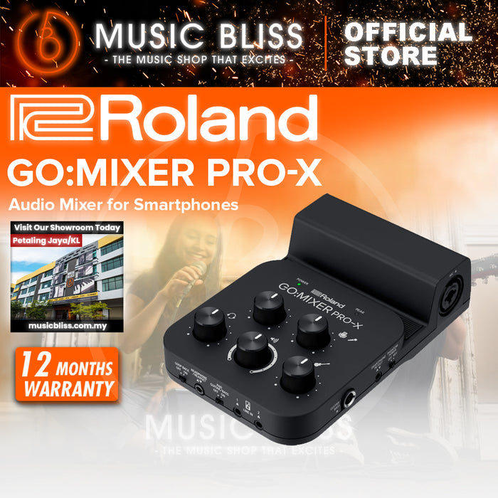 Roland GO:MIXER PRO-X Audio Mixer for Smartphones