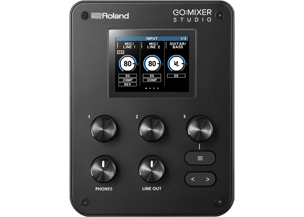 Roland GO:MIXER STUDIO Portable Audio Interface