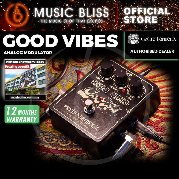Electro Harmonix Good Vibes Analog Modulator Pedal