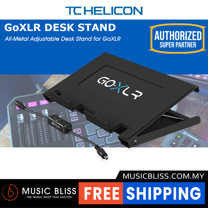TC-Helicon GO XLR Desk Stand - Music Bliss Malaysia