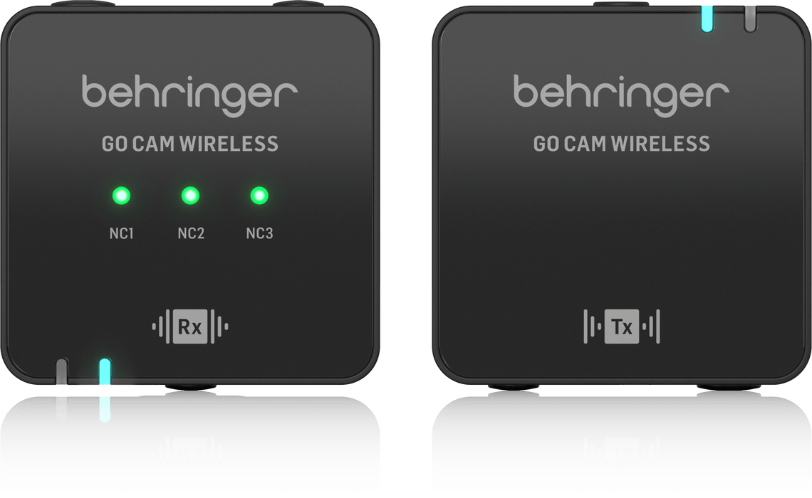 Behringer GO CAM WIRELESS Digital Wireless Clip-On Microphone System for Content Creators