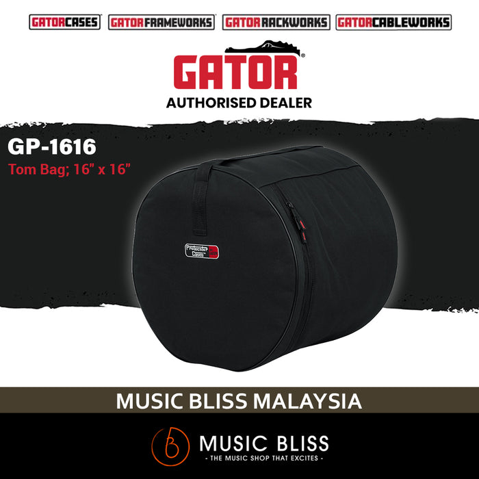 Gator GP-1616 Protechtor Standard Tom Bag - 16 x 16 inch